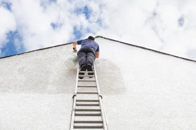 Peinture extérieure à la Chapelle-du-Mont-du-Chat — façades et ravalement
